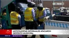 Chorrillos: Mototaxistas informales atacaron depósito municipal