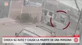 Chorrillos: Mujer muere tras ser impactada por auto fuera de control. Foto y video: América Noticias