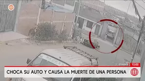 Chorrillos: Mujer muere tras ser impactada por auto fuera de control. Foto y video: América Noticias