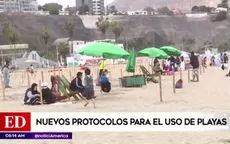 Chorrillos: Nuevos protocolos para el uso de playas - Noticias de protocolos