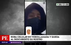 Chorrillos: Roba celular en videollamada y queda al descubierto su rostro - Noticias de chorrillos