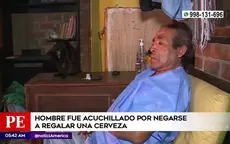 Chorrillos: Sujeto acuchilló a hombre por negarse a regalar una cerveza - Noticias de sujeto