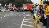 Una persona falleció en la cuadra 15 de la Av. Chorrillos / Foto: @Karelvanoordt