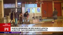 Aniego en Chorrillos. América Noticias