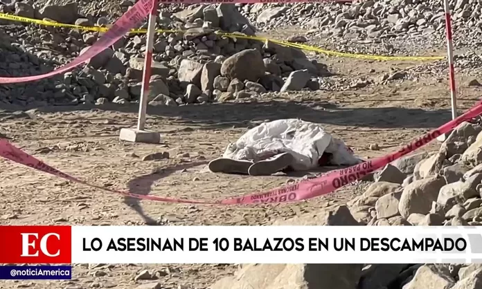 Chosica: Asesinan A Un Hombre De 10 Balazos