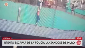 Chosica: Extorsionador saltó de un muro para evitar detención. Foto y video: América Noticias
