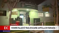 Hombre murió en Lurigancho-Chosica.