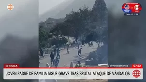Un padre de familia de 32 años lucha por sobrevivir tras ser acorralado / Video: América Noticas