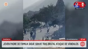 Un padre de familia de 32 años lucha por sobrevivir tras ser acorralado / Video: América Noticas