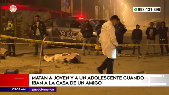 Doble asesinato en Chosica. Foto: América Noticias