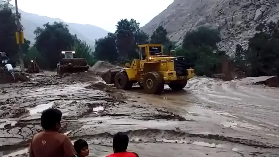 Huaico afecta Carretera Central. Foto: Referencial/Am&eacute;rica Noticias