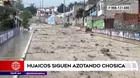 Chosica: Nuevo huaico se registró en zona de Pedregal