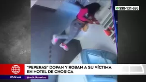 Peperas dopan y roban a hombre en Chosica. Foto y video: América Noticias