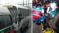 Accidente ocurre a un día del choque fatal de un 'Chosicano' en la Av. Grau