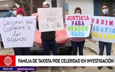 Cieneguilla: Familia de taxista asesinado pide investigación a las autoridades - Noticias de madre-familia