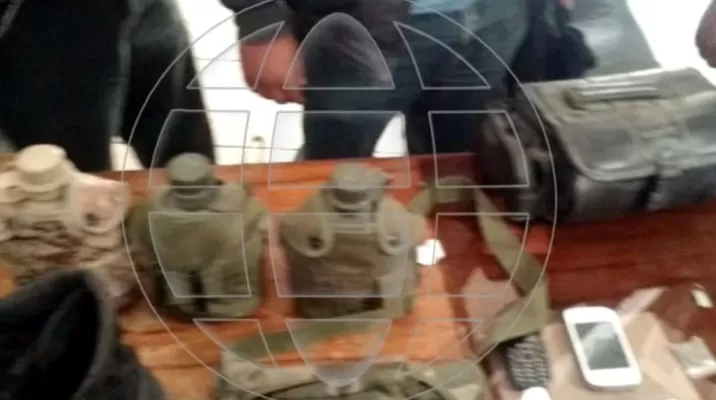 Cieneguilla: policía encontró armas de guerra y explosivos en un fundo Cieneguilla: policía encontró armas de guerra y explosivos en un fundo