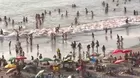 Chorrillos: Cientos de bañistas acudieron a la playa Agua Dulce por Semana Santa