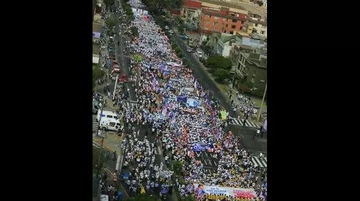 Foto: Marcha por la Vida Foto: Marcha por la Vida