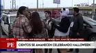 Cientos de personas se amanecieron celebrando Halloween