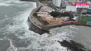 Cierran 112 puertos en todo el litoral por oleajes fuertes