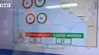 Cierran 89 puertos del litoral peruano por fuertes oleajes