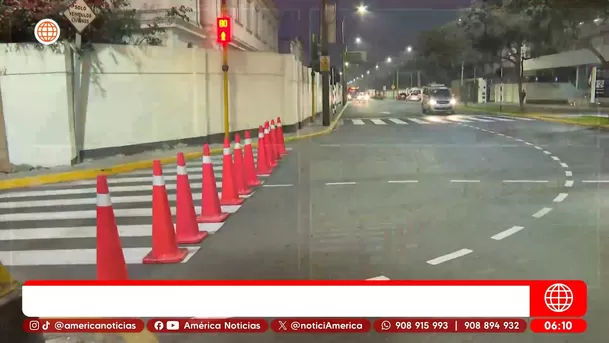 Cierran accesos a la Costa Verde en varios distritos por alerta de tsunami. Foto: América Noticias