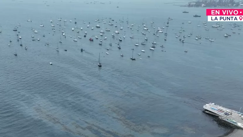 La Punta: Cierran playas por manchas de petróleo en el mar