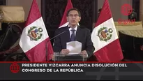 Martín Vizcarra, presidente de la república.