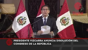 Martín Vizcarra, presidente de la república.