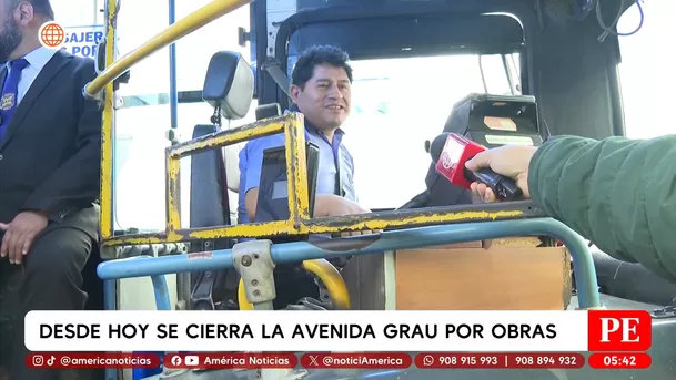 Cierre total de la Vía Expresa Grau entre Aviación y Junín inicia hoy. Foto: América Noticias Cierre total de la Vía Expresa Grau entre Aviación y Junín inicia hoy. Foto: América Noticias