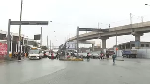 Desde este lunes cierran tramo de la Vía Expresa Grau. Foto y video: Canal N