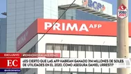 ¿Es cierto que las AFP habrían ganado S/314 millones de utilidades en el 2020, como asegura Daniel Urresti? 