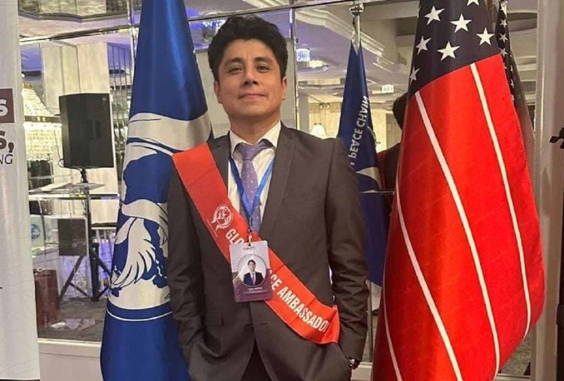 Investigador peruano es nombrado Embajador Joven de la Paz en Nueva York. Foto: Andina