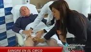 Circo de la Paisana Jacinta: ‘Yuca’ mostró el gran moretón que sufrió tras explosión
