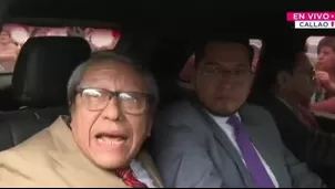 Ciro Castillo Rojo llega al Gobierno Regional del Callao para retomar funciones tras anulación de prisión preventiva. / Video: Canal N