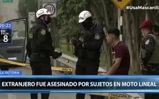 Panamericana Sur: Sujetos en moto lineal asesinaron a tiros a ciudadano extranjero - Noticias de colombiano