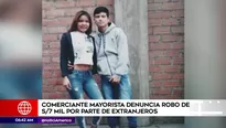 Extranjeros robaron dinero en Mercado Mayorista. América Noticias