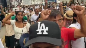 Marcha nacional contra la ola de inseguridad. Video: Canal N