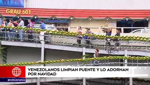 El puente está ubicado en la avenida Grau en La Victoria. América Noticias