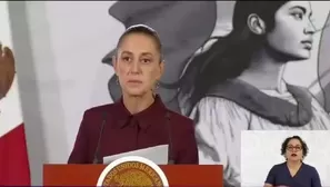 La presidenta de México, Claudia Sheinbaum, confirmó el restablecimiento de las relaciones diplomáticas con Perú tras el otorgamiento del salvoconducto a la expresidenta del Consejo de Ministros, Betssy Chávez./ Video: Canal N