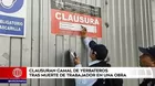 Clausuran camal de Yerbateros tras muerte de trabajador en una obra