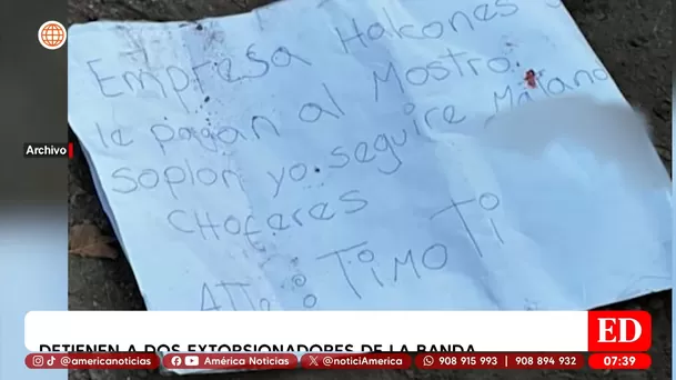 Fuente: América Noticias