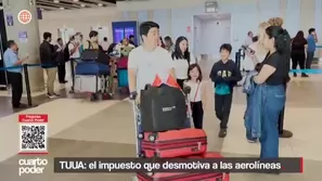 TUUA: el impuesto que desmotiva a las aerolíneas. Foto y video. Cuarto Poder
