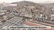 Cobros indebidos en el mercado de frutas