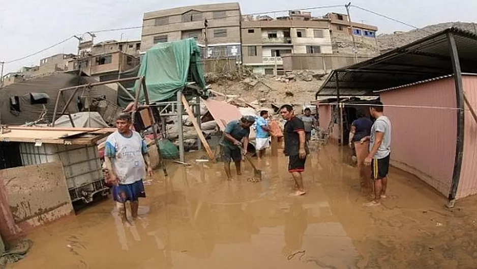 Afectados y damnificados en Lima. Foto: Difusión