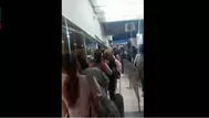 Colapso del servicio del Metropolitano en Estación Central