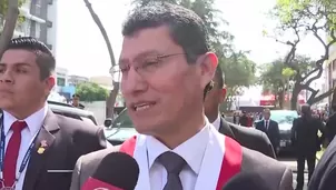 El diputado de la bancada de Ahora Nación, Harvey Colchado, pidió dar una "cuota de confianza" al ministro del Interior, César Astudillo, destacando su experiencia en el combate al terrorismo. Video: Canal N