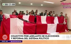 Colectivo pide adelanto de elecciones y reforma del sistema político - Noticias de reforma-politica