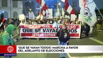 Marcha ‘Que se vayan todos’.