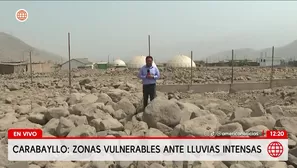 Colegio de Carabayllo está en peligro por huaico. Foto y video: América Noticias